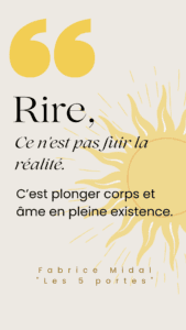 citation sur le rire de fabrice Midal